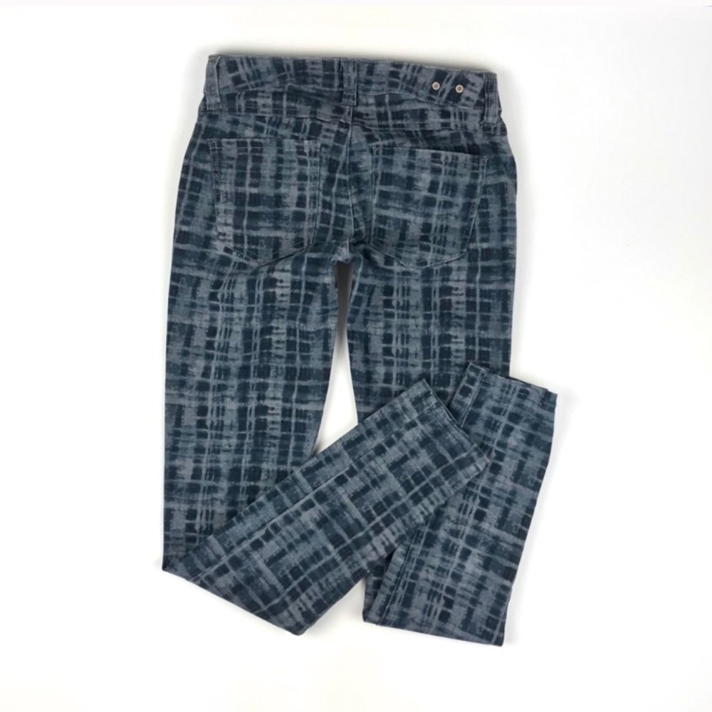 {CAbi} #3047 Blue Grid Curvy Skinny Jeans, $109 - Picture 7 of 8